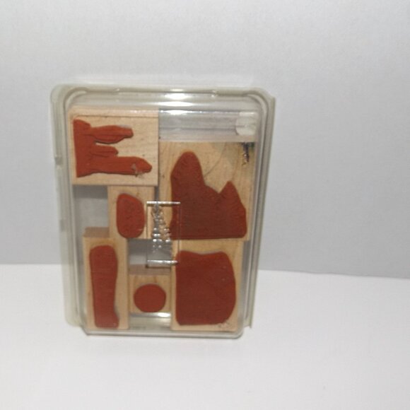 4 Complete Nature Theme Retired Sets Stampin Up Wood Block Mounted Rubber Stamps - Picture 8 of 10